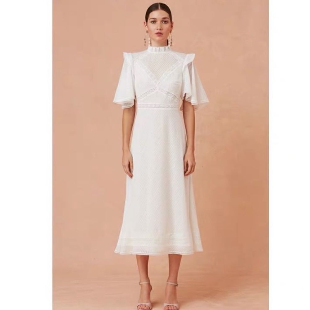 Keepsake Way Back Dress White - Picture 3 of 12